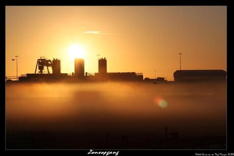 Een mooie zonsopgang