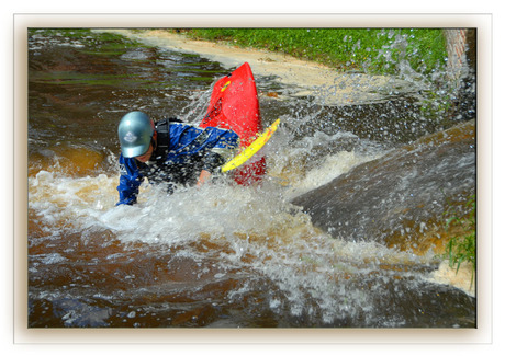 Plonsen in't water