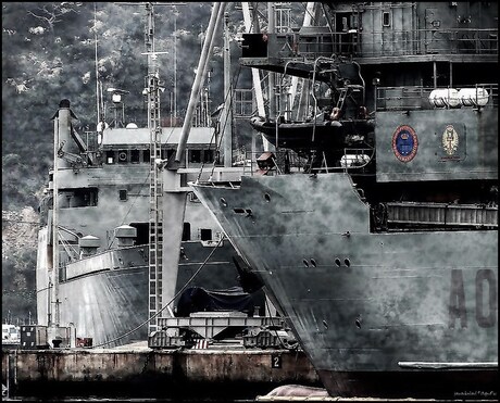 Navy ships from Cartagena