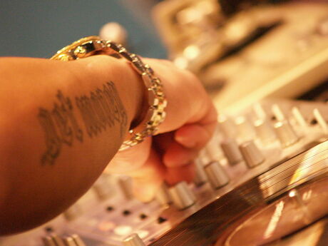 DJ in actie