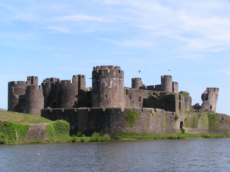 Caerphilly castle - wales
