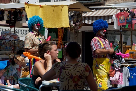 Clowns in Venice
