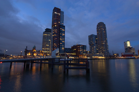 Rotterdam vanaf Katendrecht