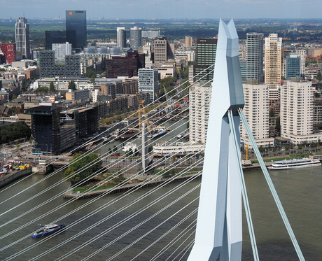 Rotterdam vanuit de Rotterdam