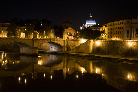 Rome in avondlicht