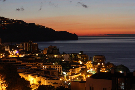 vroeg in de ochtend in funchal