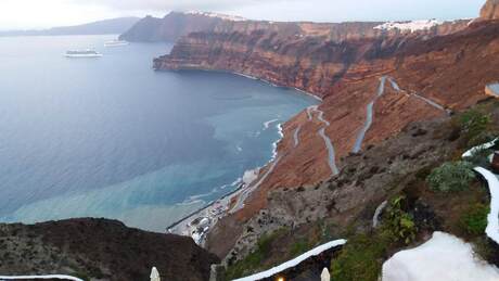 Santorini caldera