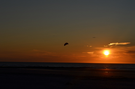 Zonsondergang Nieuwpoort-Bad