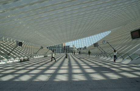 Station Luik Guillemins 1e verdieping