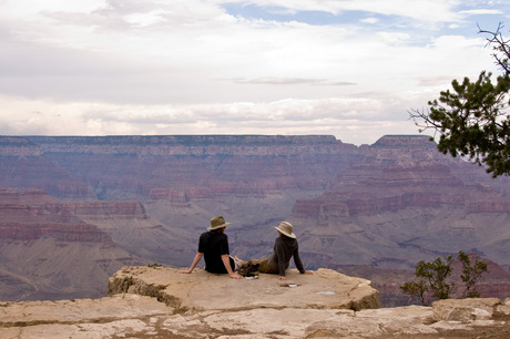 Koppel(en) aan de Grand Canyon