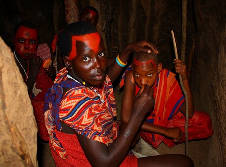 Masai jongens