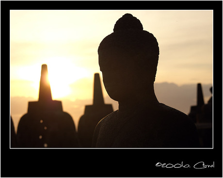 Zonsopgang Borobudur