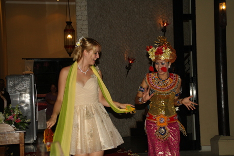 Dancing in Bali