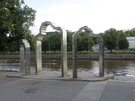 Beelden in Turku Finland - Modernekunst