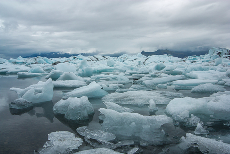 Jokullsarlon gletsjermeer Ijsland