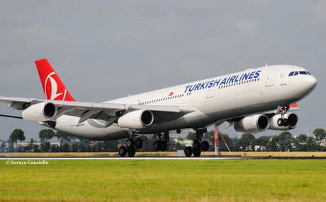 TC-JII Turkish Airlines Airbus A340