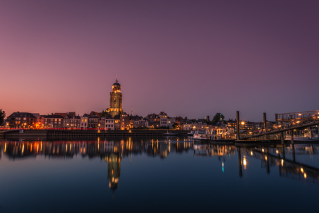 Deventer in blue