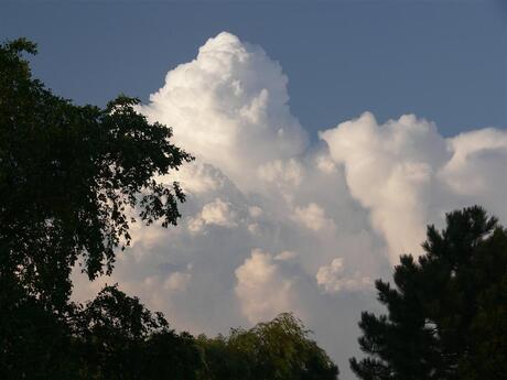 Stapelwolken.