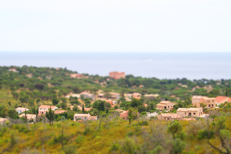 Franse kust in miniatuur