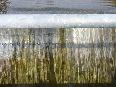 Waterval bij Waterloopbos