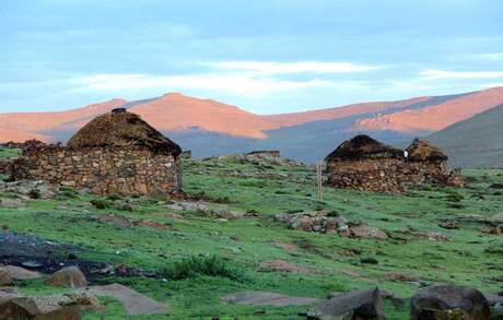 Morning in Lesotho