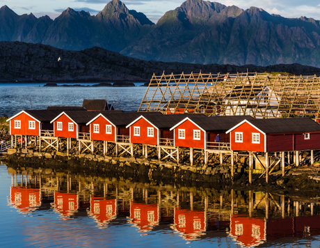 Lofoten, Noorwegen, juli 2016