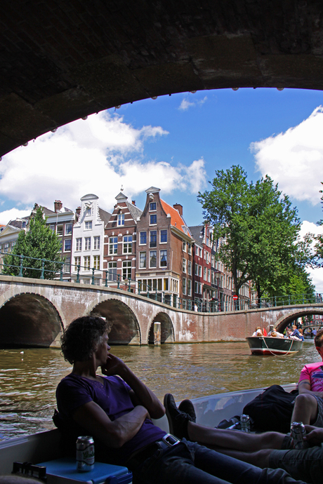 Boottochtje door Amsterdam