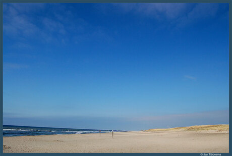 Verlaten strand