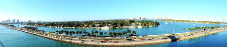 Panorama view Miami