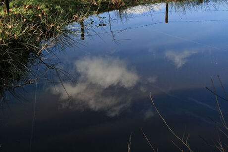 Lucht, wolken, water