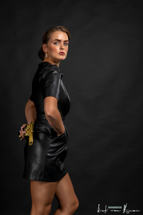 girl with the golden gun