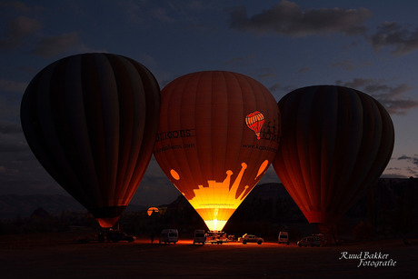 Luchtballonvaart Cappadocië