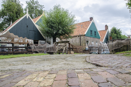 Vissersdorp in het Zuiderzeemuseum