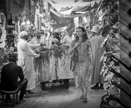 Shopping in the souks