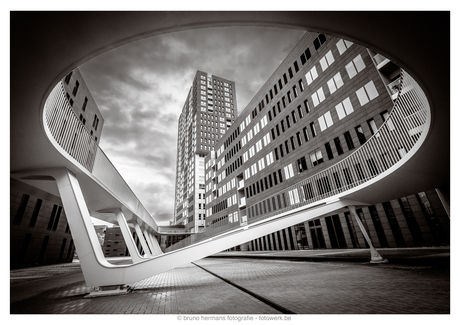 Fietshelling van de Parkbrug