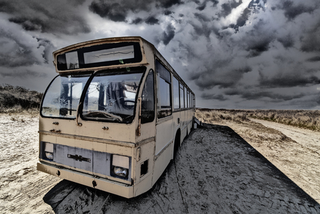 Bus gestrand