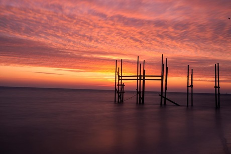 Zonsopkomst op Texel