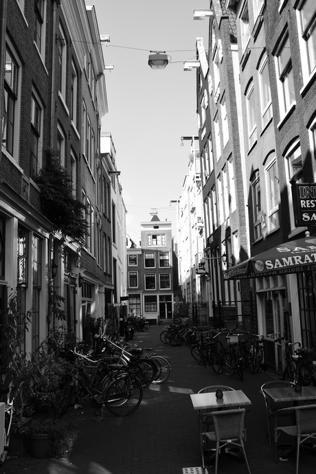 Straatje in Amsterdam 