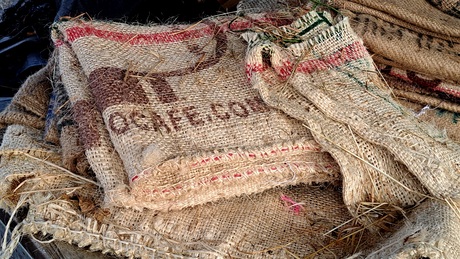 Jute koffiezakken