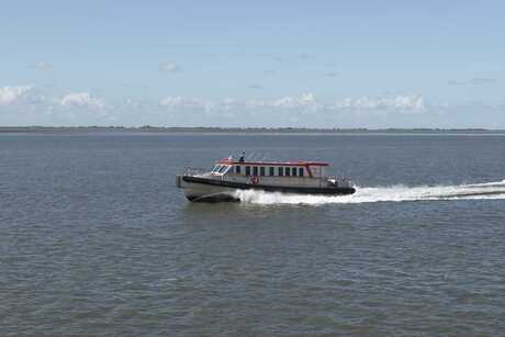 Boot vanaf Schiermonnikoog
