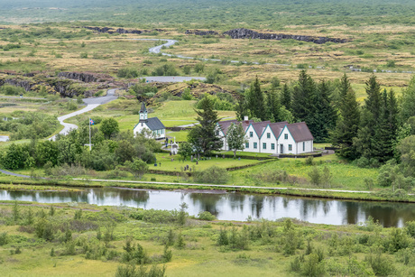 Pingvallakirkja. 