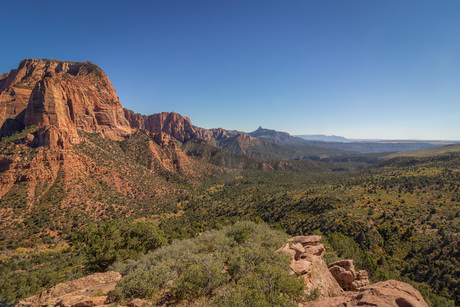 View on Zion