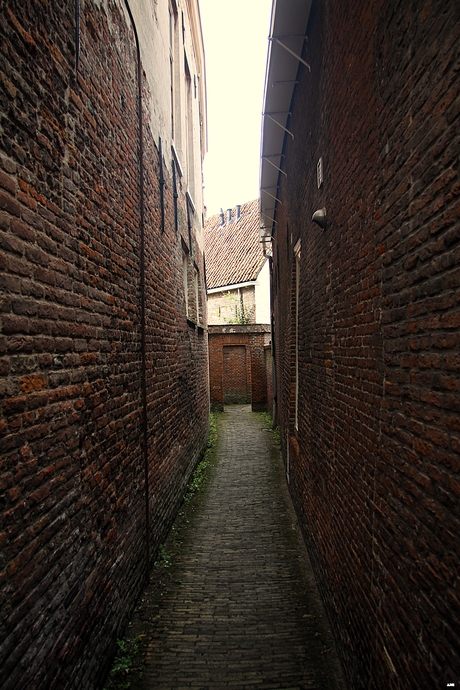  Eerst door een nauwe steeg