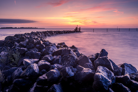 Nog voor zonsopkomst