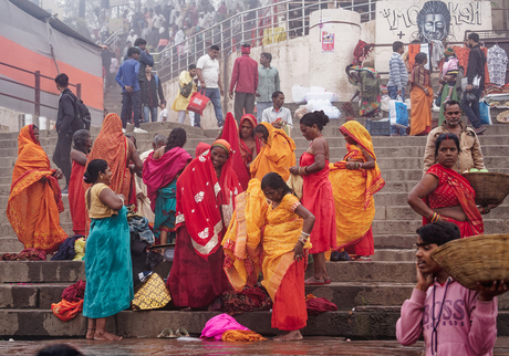 Vrouwen aan de Ganges