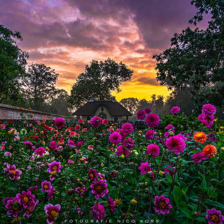 bij kasteel keukenhof