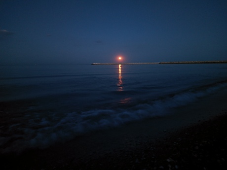 Volle maan: opkomst,  juli 2025