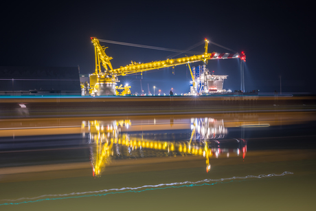 Les Alizés met lichtstrepen