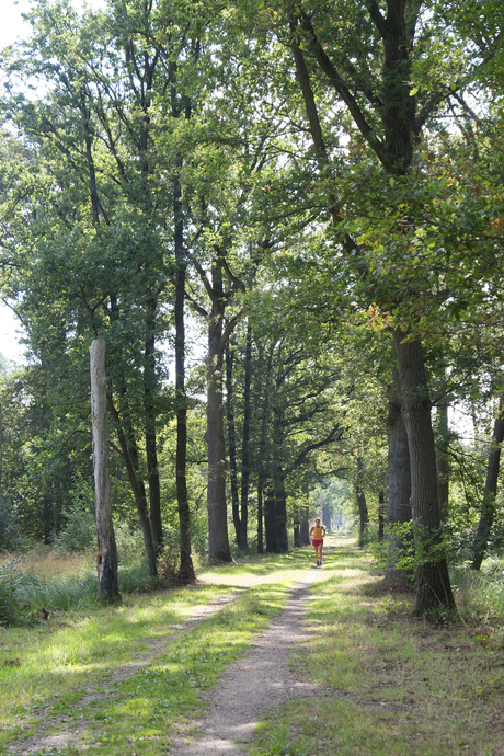 Genieten van het mooie weer.