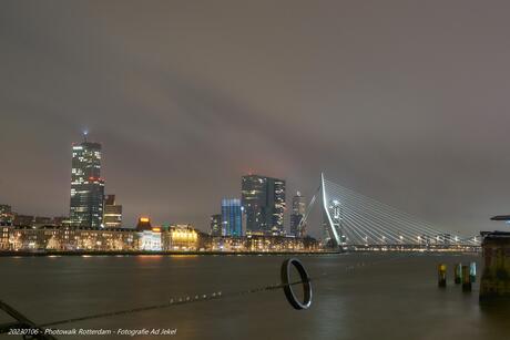 Skyline Rotterdam Kop van Zuid